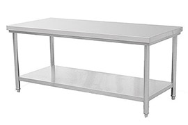 Two layer worktable 