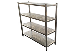 stainless steel rack with 4 layer